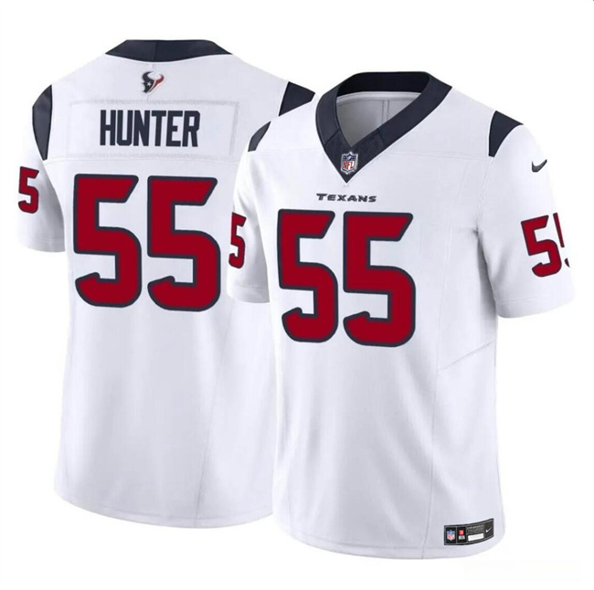Youth Houston Texans #55 Danielle Hunter White 2024 F.U.S.E Vapor Untouchable Limited Stitched Football Jersey